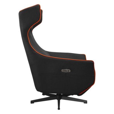 7. COUGAR CGR-MGS-ORB Gaming-Sofa mit gepolstertem Sitz, Schwarz