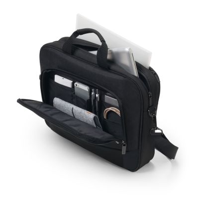 7. DICOTA Eco Top Traveller BASE 35,8 cm (14,1") Toploader-Tasche Schwarz