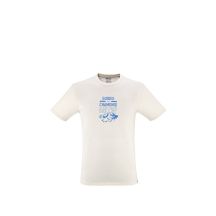 MILLET Herren-T-Shirt mit Chamonix-Logo, Größe M, Beige