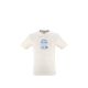 MILLET Herren-T-Shirt mit Chamonix-Logo, Größe M, Beige