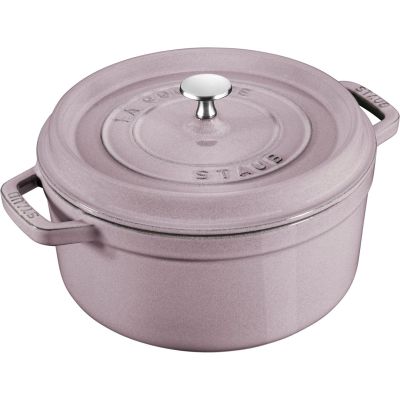 2. Runder gusseiserner Topf Staub – 3,8 l, Kirschblüte