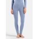 4. Odlo BL BOTTOM lange ACTIVE WARM Hose Größe M Blau-Grau