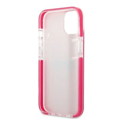 7. Karl Lagerfeld Choupette Head Hülle für iPhone 13 mini – Fuchsia