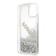8. Guess GUHCP12LGLVSSI iPhone 12 Pro Max 6,7" Silber/Silber Hardcase Glitter Vintage Script