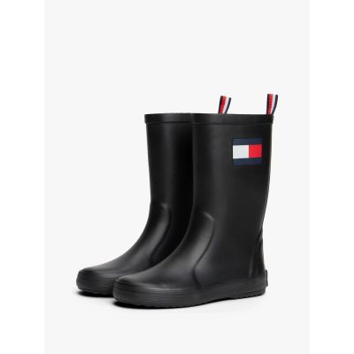 2. Tommy Hilfiger Regenstiefel FLAG RAIN BOOT T3XC-33923-0047999 SCHWARZ