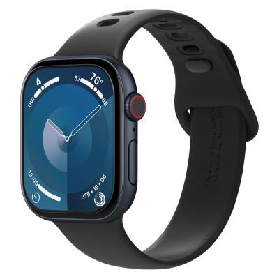 6. Spigen Elite Shield „EZ FIT“ 2-PACK Hybridglas für Apple Watch 10 (46 mm) – transparent