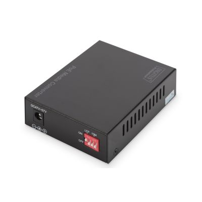 12. Gigabit-PoE-Medienkonverter, RJ45/SFP, PSE