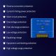 5. QOLTEC MPPT 15A Laderegler zur Stromversorgung von Gleichstromempfängern und zum Laden von 12V/24V-Akkus | LiFePO4