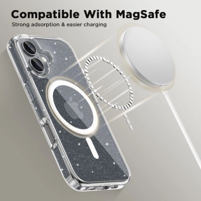 2. Tech-Protect FlexAir Hybrid MagSafe Hülle für iPhone 16 – transparent