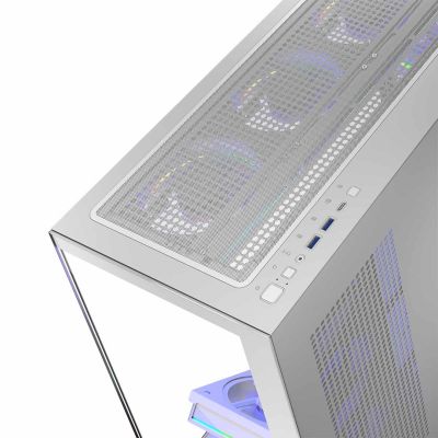 19. MODECOM VOLCANO STELLAR ARGB MIDI 8F WEISSES GEHÄUSE