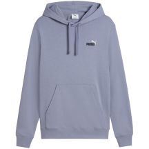 Puma ESS 2 Color Herren-Hoodie mit Logo Nr. 1, Größe S, Grau, 684719 65