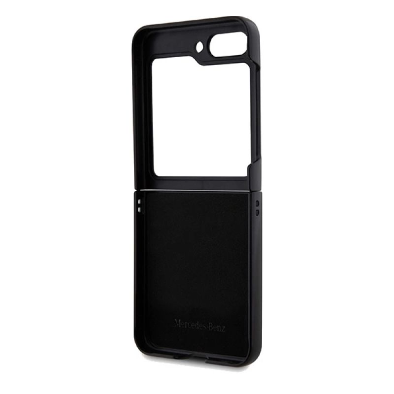 7. Mercedes Urban Lederhülle für Samsung Galaxy Z Flip 5 – Schwarz