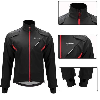 2. Rockbros YPW021 winddichte Radsportjacke, Größe XL – Schwarz