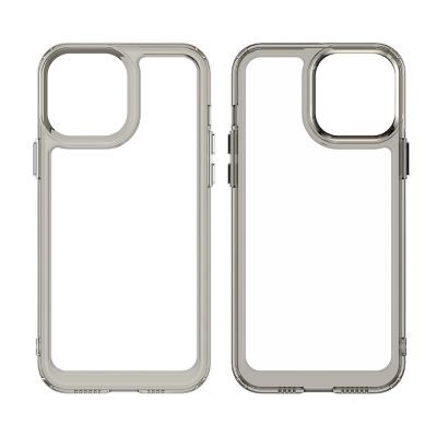 10. Outer Space Case für iPhone 12 Pro Max Hardcover mit Gelrahmen blau