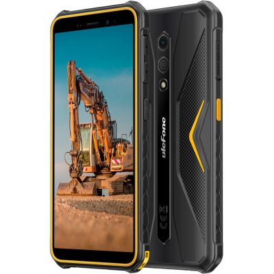 8. Ulefone Armor X12 3/32 GB schwarz-orange ohne Ladegerät