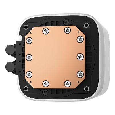 2. DeepCool LE240 WH V2 All-in-One-Flüssigkeitskühler für Prozessoren, 12 cm, Weiß, 1 Stück.