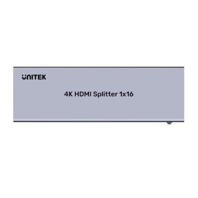 5. Unitek 4K HDMI-Splitter, 1 Eingang, 16 Ausgänge, 4K@30Hz