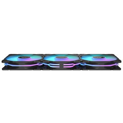 10. ASUS TUF GAMING TR120 ARGB 3-in-1 Schwarzes Computergehäuse mit integriertem 12 cm Luftkühler