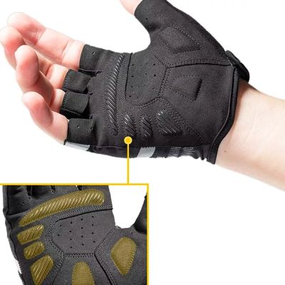 3. Rockbros S247 XL Fahrradhandschuhe - schwarz