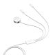 7. Joyroom S-IW007 3-in-1-Kabel USB-A magnetisches Ladegerät – Lightning 1,2 m – Weiß