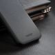 6. 3mk Hardy Apple Seidenleder MagCase für Apple iPhone 16 Pro Max – Schwarz