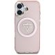 3. Guess IML Metal Mountain Logo MagSafe iPhone 16 Hülle - Rosa