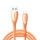 Joyroom S-A59 Vibrant Series 3A USB-A - Lightning Kabel 1,2 m - orange