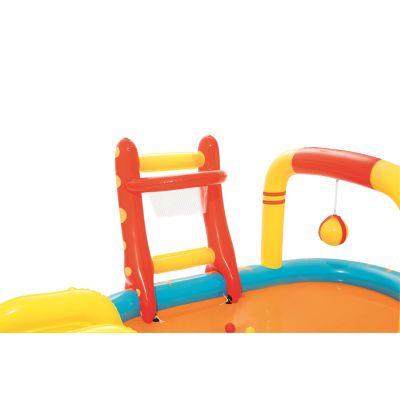 15. Bestway 53068 Aufblasbarer Spielplatz 435x213x117cm
