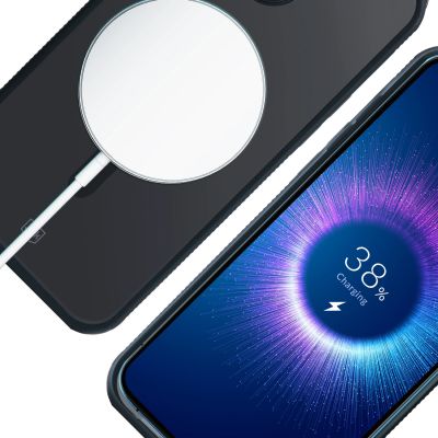 6. 3mk Smoke MagCase Hülle für Apple iPhone 12 Pro Max – Schwarz