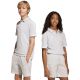 9. adidas Entrada 26 Polo Hellgraues Kinder-T-Shirt JZ6628