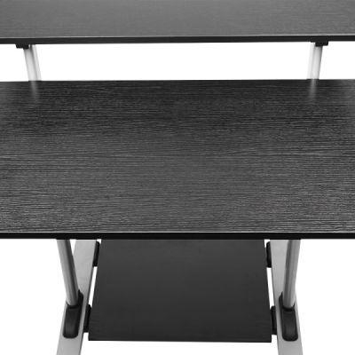 5. LogiLink BP0070 Computertisch Schwarz, Grau