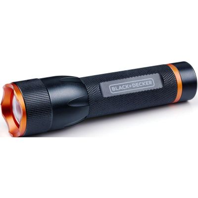 Taktische Aluminium-Taschenlampe 10 W, 500 Lumen, BLACK+DECKER