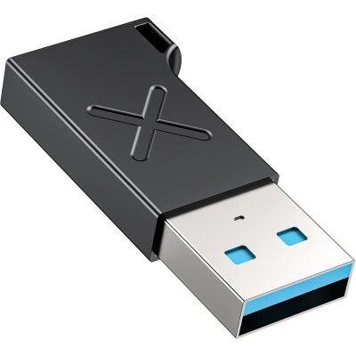 6. UNITEK Adapter USB-A auf USB-C 10 Gbit/s Stecker/Buchse Schwarz
