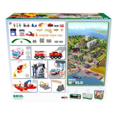 11. BRIO Rettungsteam-Zugset