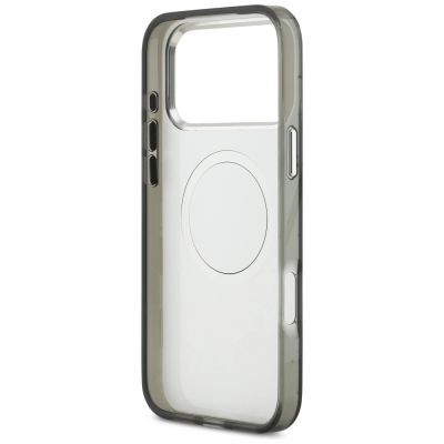 7. Karl Lagerfeld IML KL Monogram MagSafe Case für iPhone 17 Pro Max – Schwarz