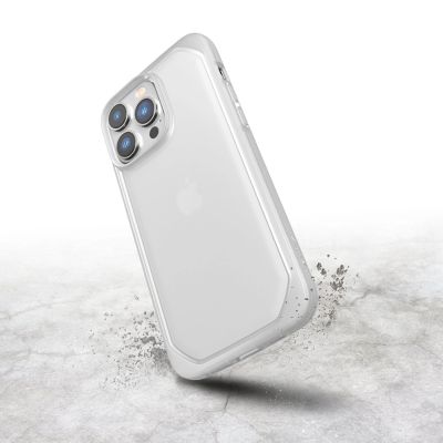 3. Raptic X-Doria Slim Case iPhone 14 Pro Max Rückseite transparent