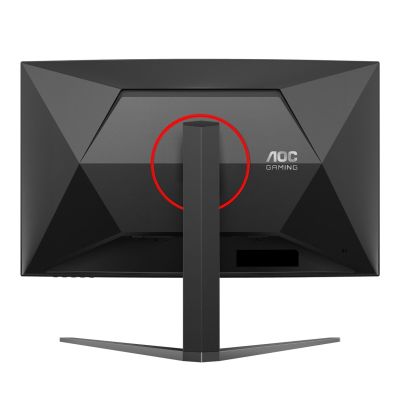 16. Monitor 31,5" AOC G4 C32G4Z 1920x1080px Full HD LCD Curved Schwarz, Rot