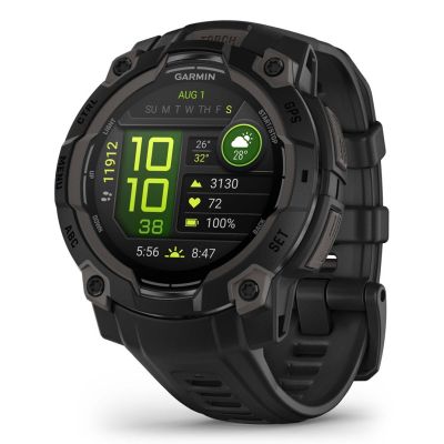 Sportuhr Garmin Instinct 3 AMOLED 45 mm Schwarz