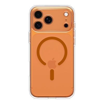 2. Spigen Ultra Hybrid MagSafe Hülle für iPhone 17 Pro Max – Transparentes Orange