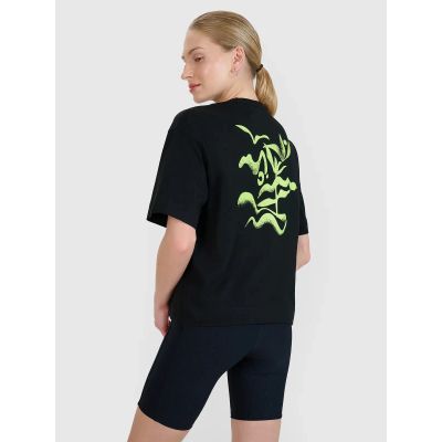 Damen-T-Shirt mit Aufdruck, regulär, Größe 4F 4FWSS25TTSHF1967-20S