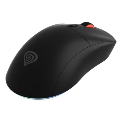 4. GENESIS Zircon XIII Gaming-Maus, beidhändig, RF Wireless + USB Typ-C, optisch, 26000 DPI
