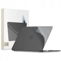 Tech-Protect Softshell-Schutzhülle für MacBook Air 15 2023 / 2024 / 2025 / 2026 – Mattschwarz