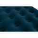 41. Beflockte Matratze für 2 Personen mit integrierter Fußpumpe 191x137x22cm 24131