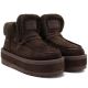 4. Wasserdichte Damen-Schneestiefel mit Plateau, braun, Big Star UU274214