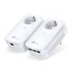 TP-Link TL-PA8033P KIT Netzwerkadapter für PowerLine 1300 Mbit/s Kabelgebundenes LAN Weiß 2 Stück.