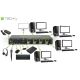 6. Techly IDATA DP-KVM4 KVM-Switch, rackmontierbar, schwarz
