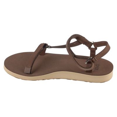 2. Teva W Original Universal Slim Leather Sandalen 1151031-ACR Braun 36