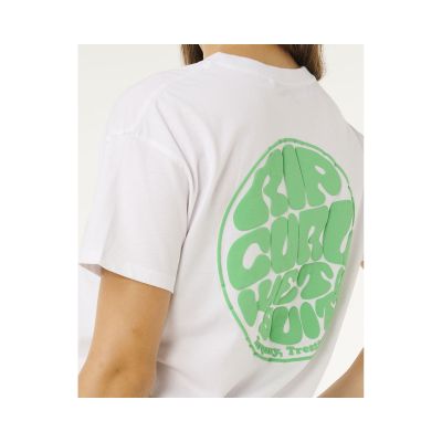 5. RIP CURL Icons Of Surf Relaxed Tee Damen Weiß