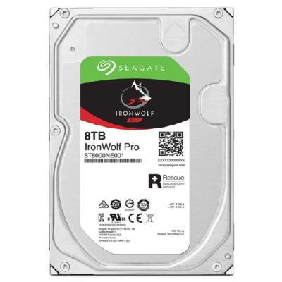 4. Seagate IronWolf Pro HDD (8 TB; 256 MB; 3,5"; SATA)
