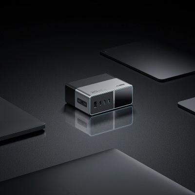 20. Cuktech TA3005U 300W 5-in-1 Ladestation mit Digitalanzeige – Silber
